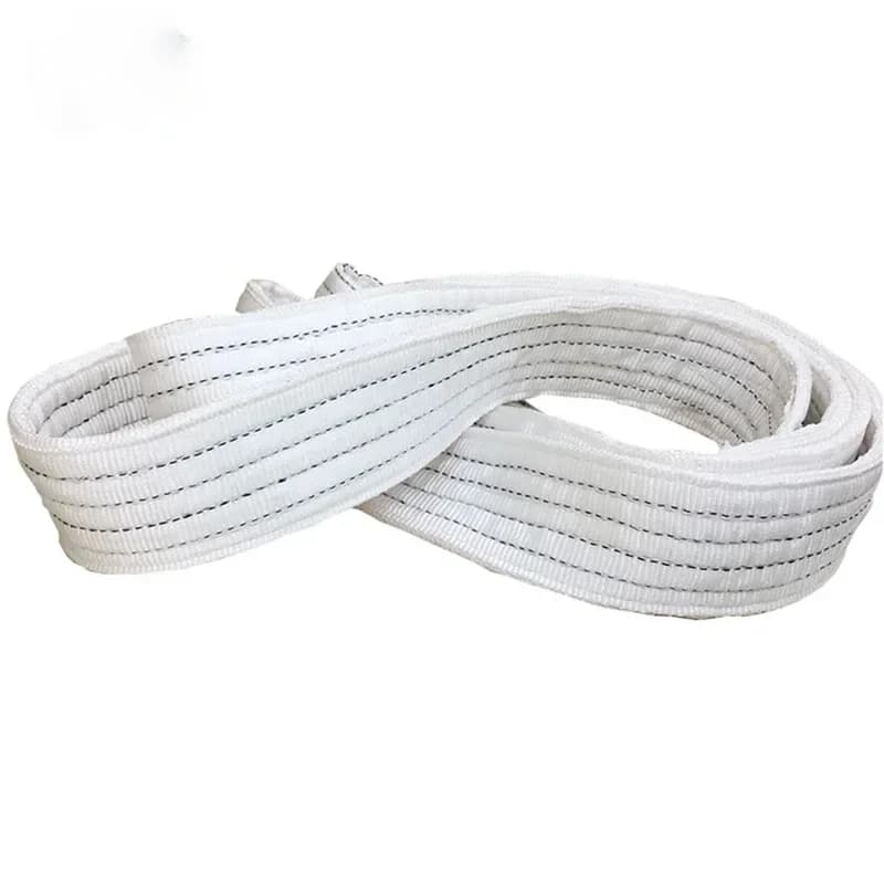 Heavy-Duty Lifting Sling | 2 Ton Polyester Strap | Crane Hoist Cargo Belt - Thumbnail 6