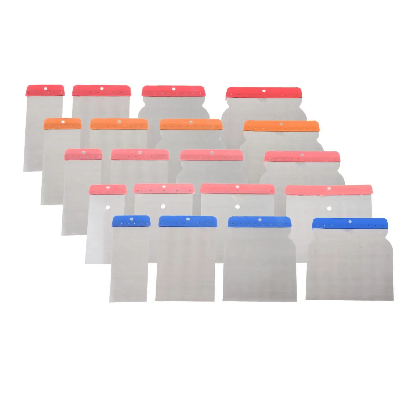 Drywall Repair Kit | 4-Piece Putty Knife Set | Wall Patching & Finishing Tools - Thumbnail 2