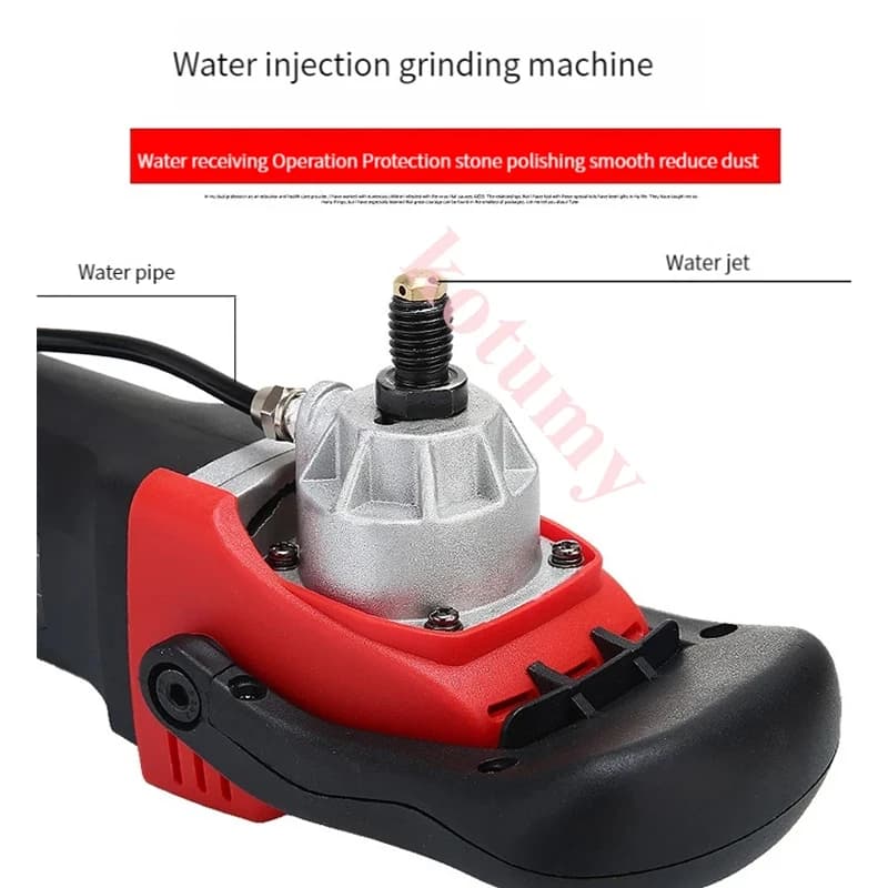Wet Stone Polisher | 1200W Electric Motor | Marble & Granite Grinder - Thumbnail 3