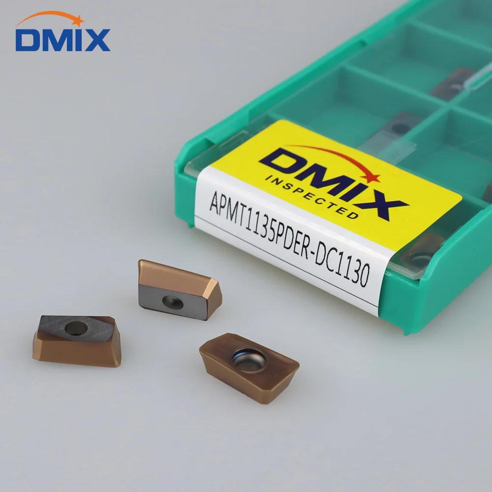 Carbide Inserts | For APMT1135 Blades | DMIX BAP300R EAP300R Milling & Shoulder Cutting - Thumbnail 3