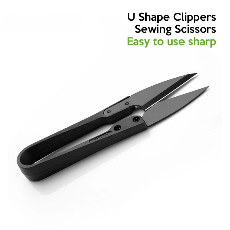 Tailor Scissors | Precision Thread Cutter & Nippers | Rust-Resistant Metal Blades - Thumbnail 3