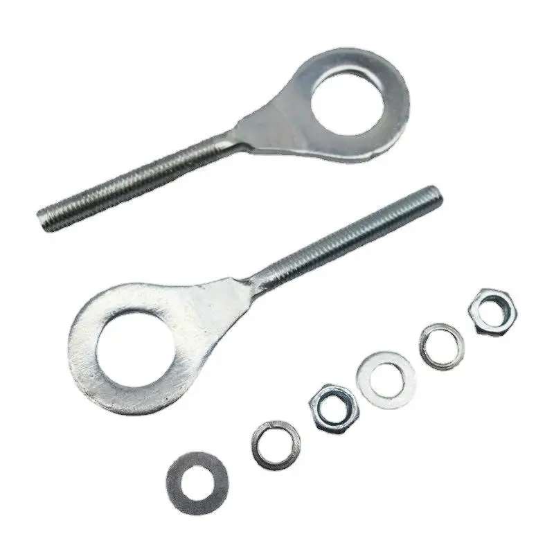 Chain Tensioner Adjuster | 2Pcs Iron Puller Tool | For 50cc-125cc Mini Bikes ATVs - Thumbnail 3