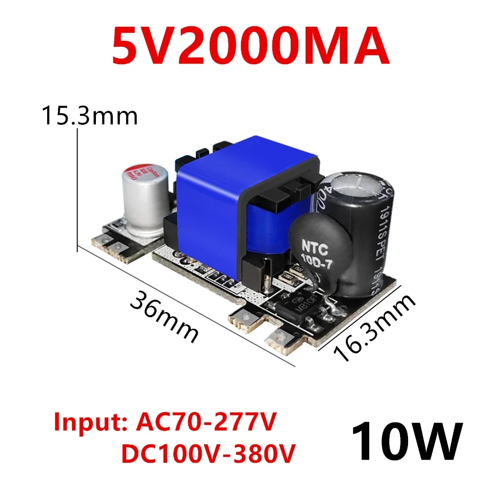 AC-DC Power Supply Module | 10W Step-Down Converter | 5V/12V/24V Output - Thumbnail 3