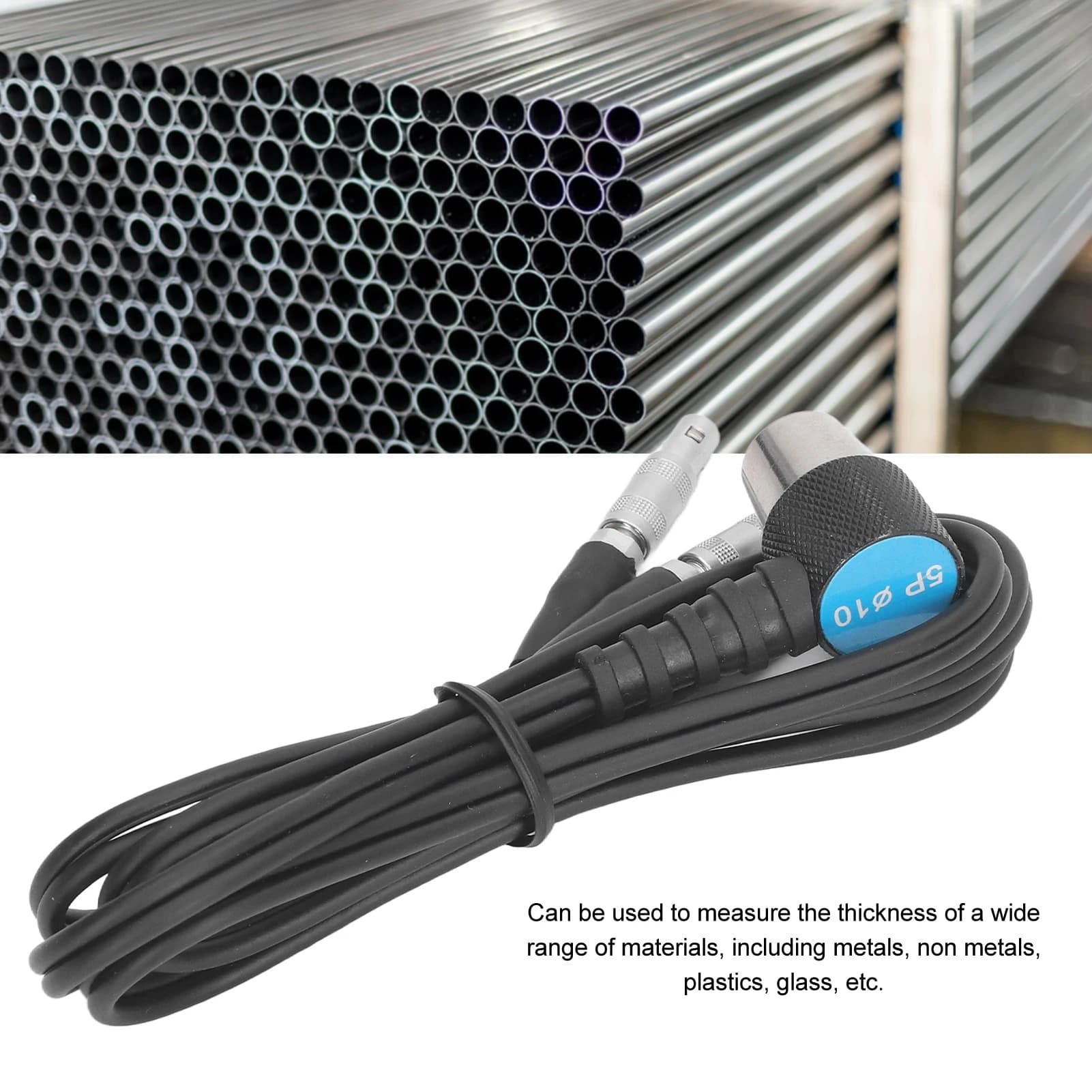 Thickness Gauge Replacement Probe - Standard Transducer for Precision Testing - Thumbnail 3