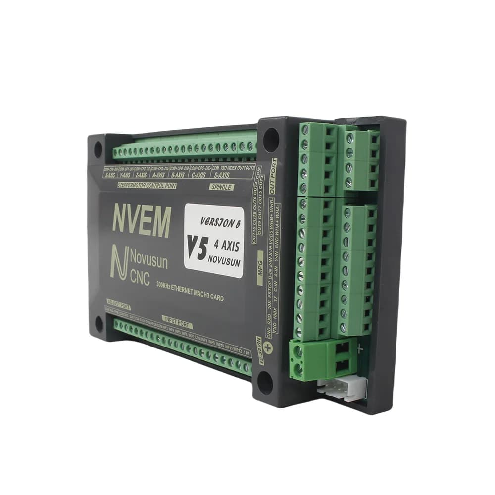 5-Axis CNC Motion Controller | 300kHz High-Speed Mach3 Compatible | Ethernet Interface - Thumbnail 2