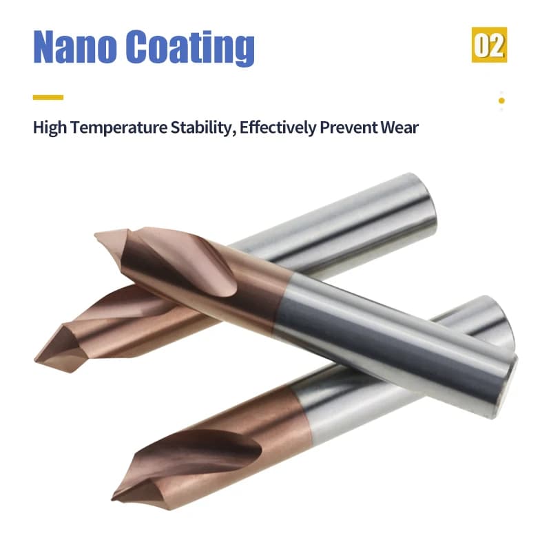 Spot Drill Bits | HSS Carbide 60-120 Degree | CNC Router & Milling Cutter - Thumbnail 4
