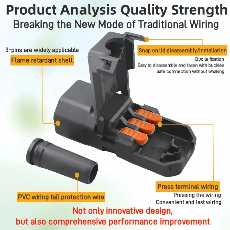 IEC320 C13/C14 Power Connector | 10A 250V Detachable Plug Assembly for Secure Wiring - Thumbnail 5