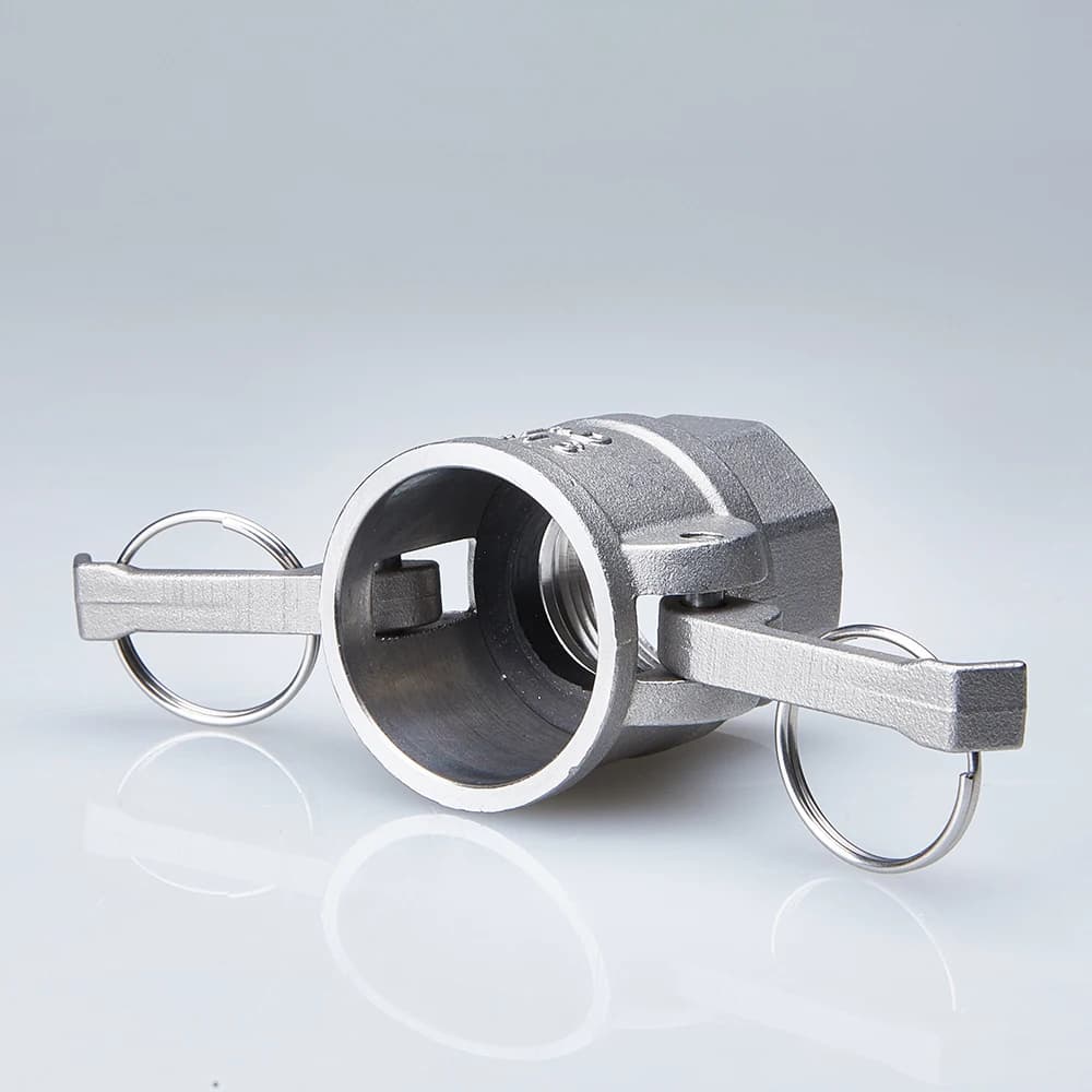 D-Type Quick-Connect Pipe Fitting | Stainless Steel Garden Hose Adapter - Thumbnail 6