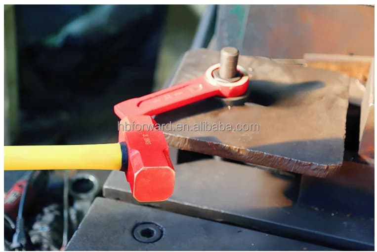 Type Copper Hammer | 1KG Tapping & Installing Tool | Non-Marring Sledge - Thumbnail 2