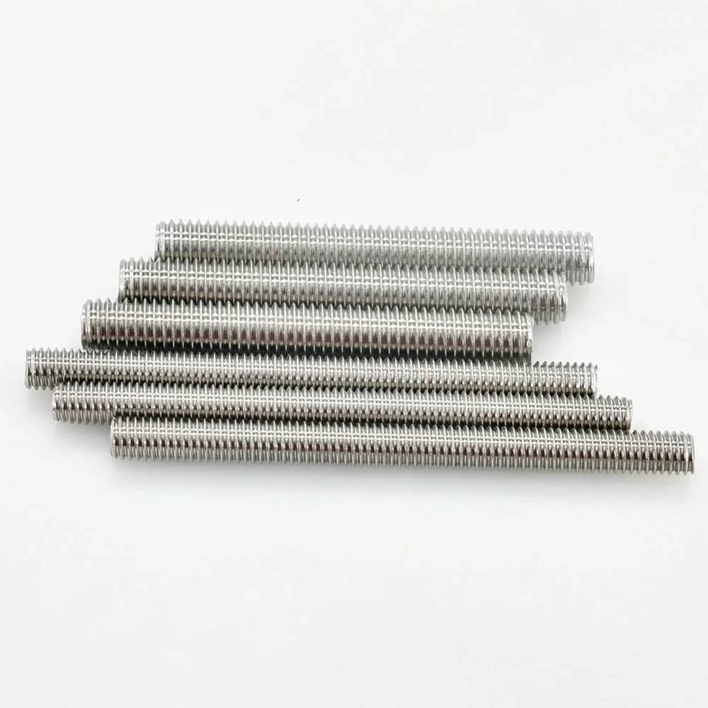 M4 M5 M6 M8 M10 Threaded Stud Rods | 304 Stainless Steel Full Thread | Length 16-500mm - Thumbnail 6