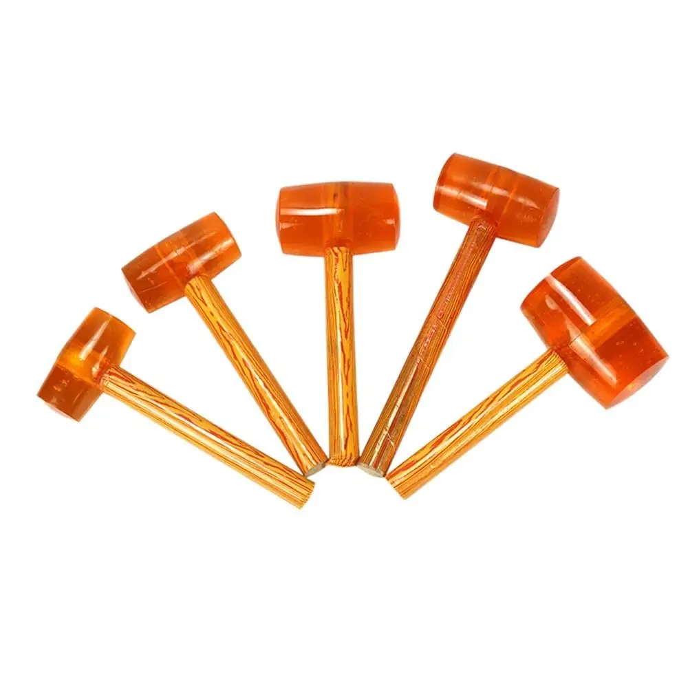 Rubber Mallet | 750-3000 Type Wood Handle | Tile & Floor Mounting Hammer - Image 1