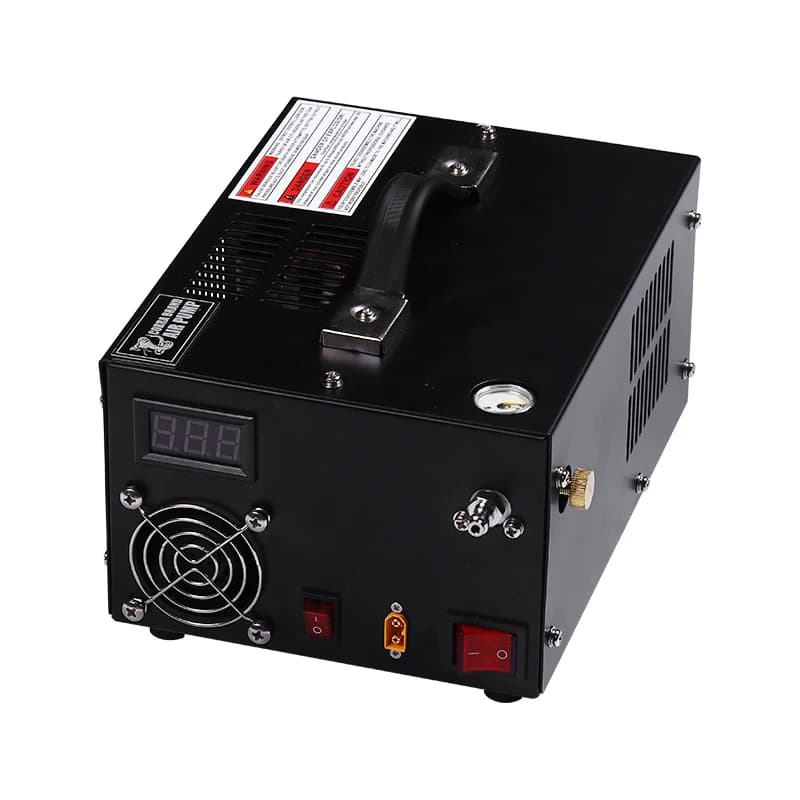 12V PCP Air Compressor | 4500psi High-Pressure Pump | 110V/220V Dual Voltage - Thumbnail 5