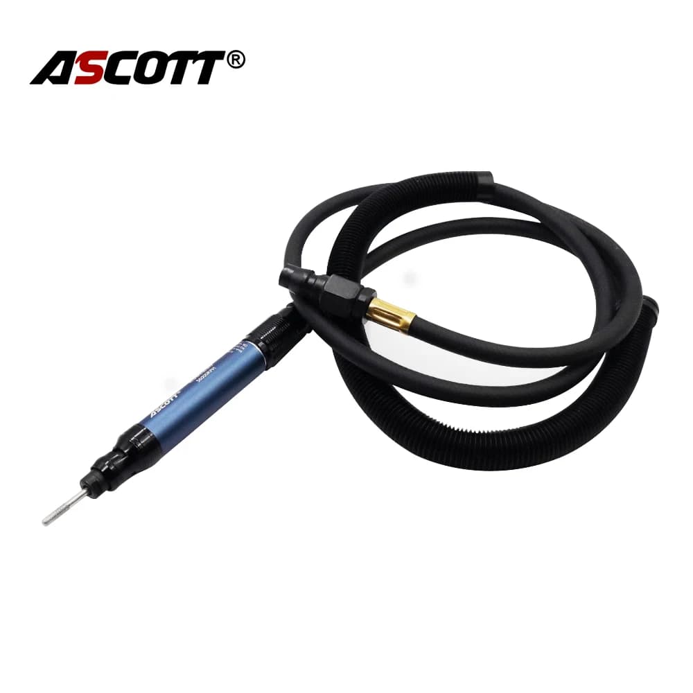 High-Speed Pneumatic Micro Die Grinder | Mini Air Polishing & Engraving Pen for Precision Grinding & Cutting | Pencil Type - Thumbnail 2