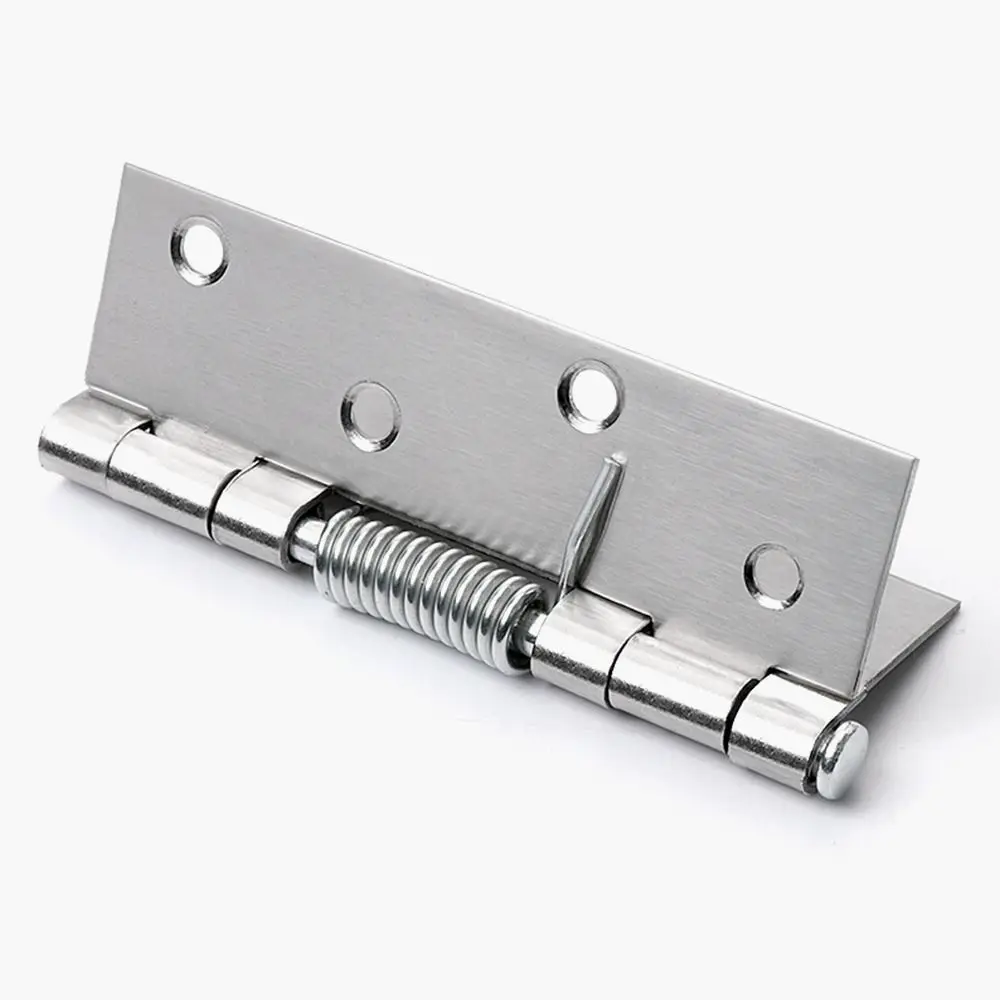 Rebound Cross Hinge | Spring-Loaded Stainless Steel | Self-Closing Door & Window Hardware - Thumbnail 4