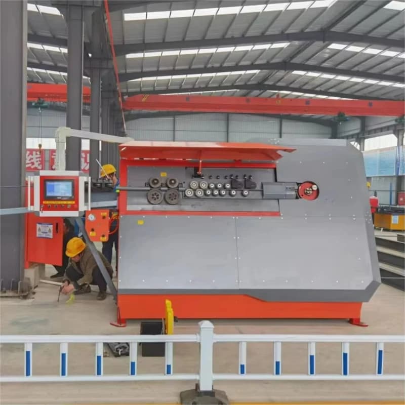 Automatic Rebar Bender | CNC Steel Bar & Stirrup Bending Machine - Thumbnail 5