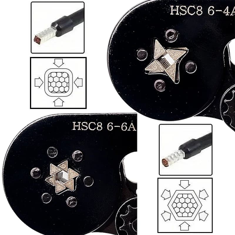 Wire Crimping Kit | 300-2120 Insulated Terminals & Pliers | Electrical Connector Set - Thumbnail 5