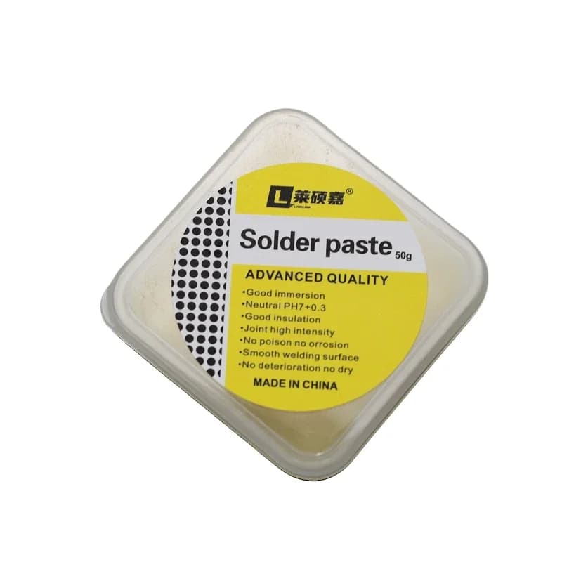No-Clean Soldering Flux | Lead-Free Rosin Paste for PCB & Chip Repair | 30g/50g - Thumbnail 6