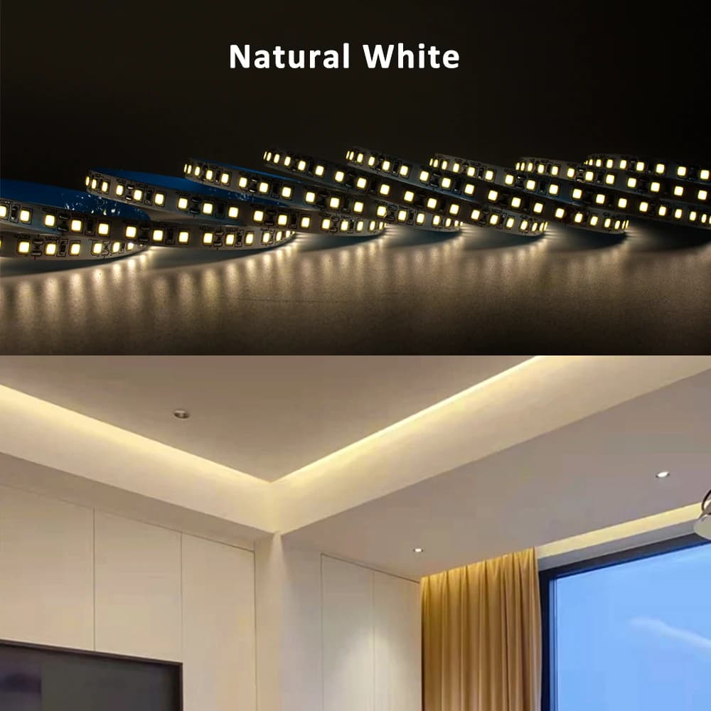 12V LED Strip Lighting Kit | 2835 High-Density 120LEDs/M | RGBY & Warm White for Home Decor - Thumbnail 5