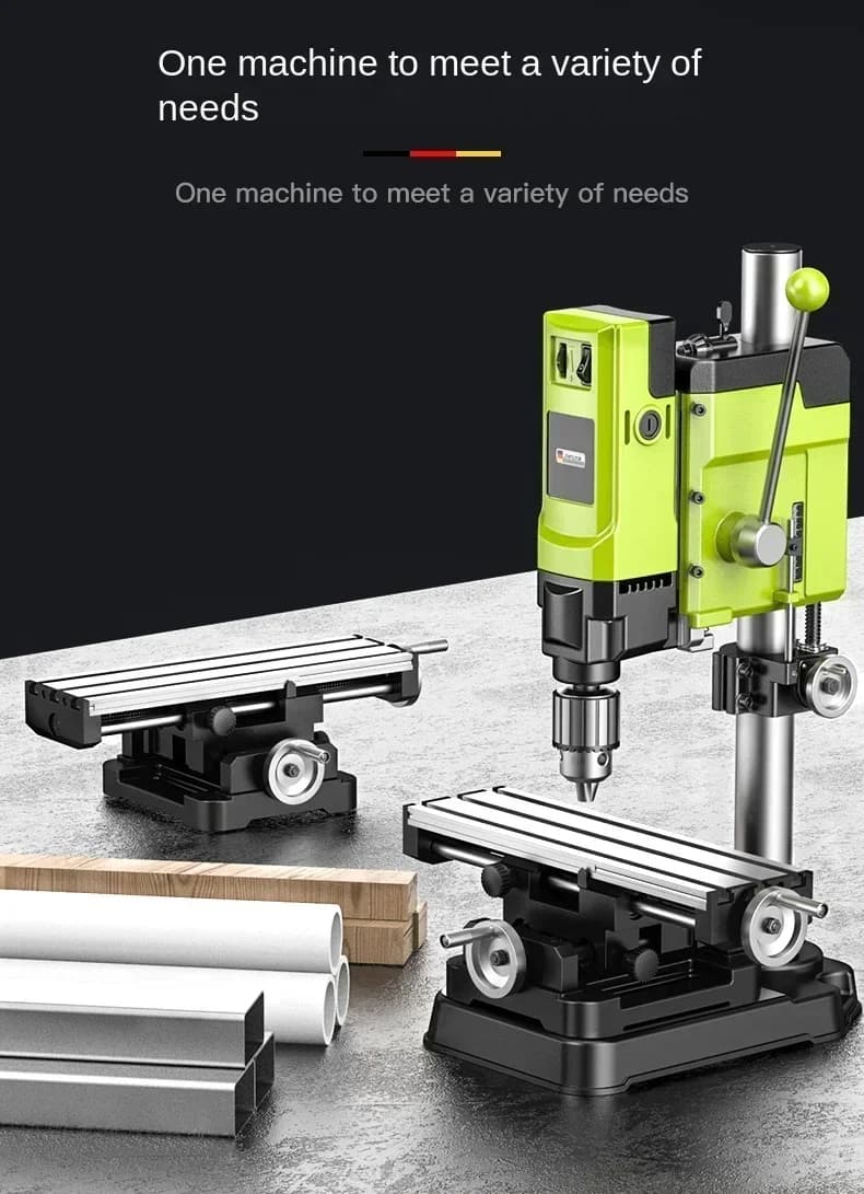 220V Industrial Bench Drill Press | High Precision Drilling & Milling | Workshop Power Tool - Thumbnail 3