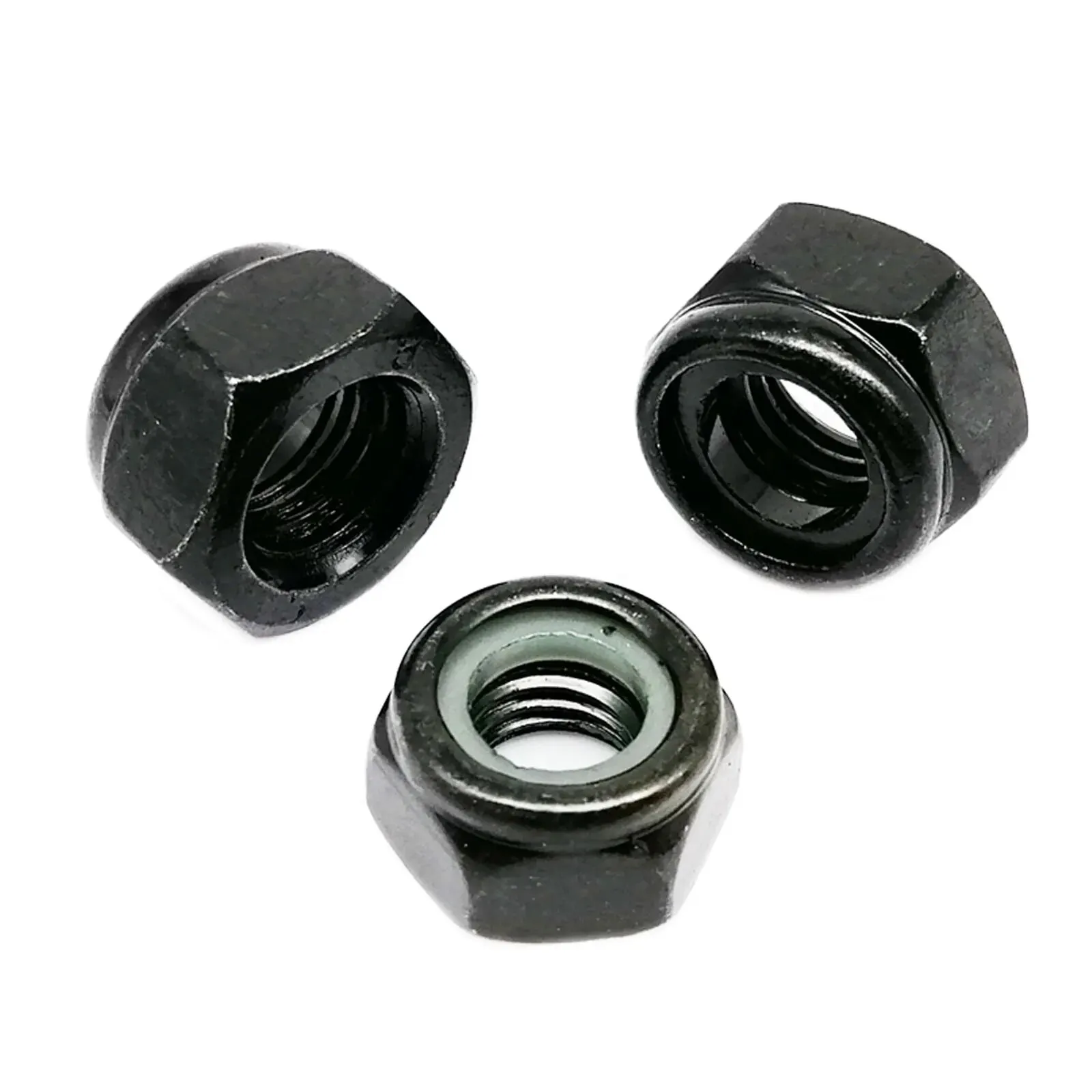 200PCS Nylon Insert Locknuts | Hexagon Self-Locking Nylock Set | M2-M8 DIN985 - Thumbnail 3