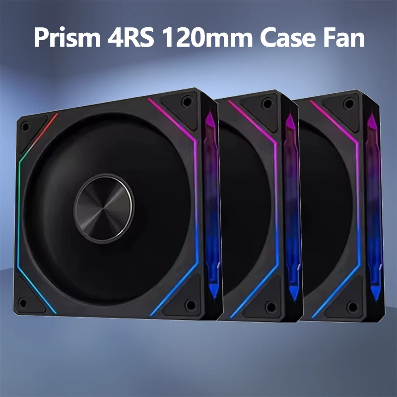 Mirror ARGB PC Case Fan | 120mm PWM Cooling | 5V 3-Pin Sync - Thumbnail 2
