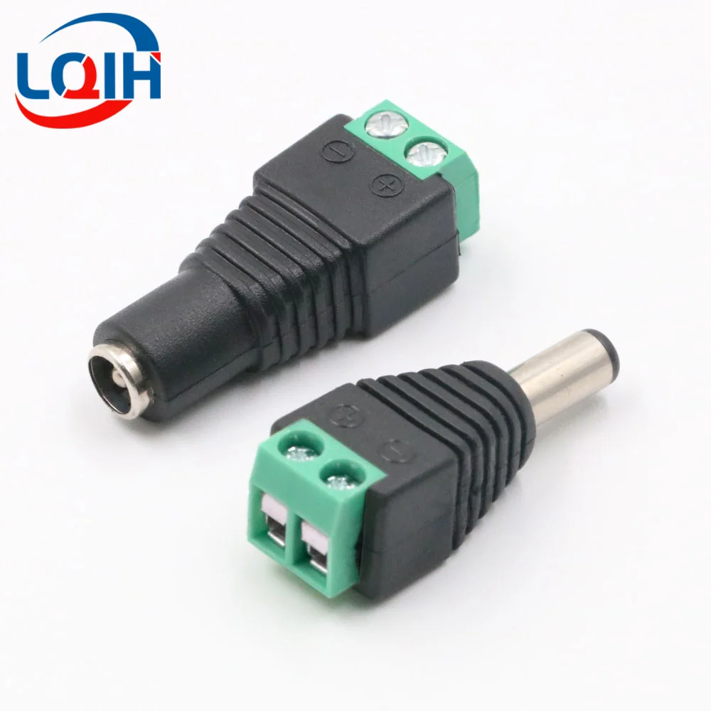 DC Power Connector | 5.5x2.1mm Male to Female Plug | For LED Strips & CCTV - Thumbnail 5