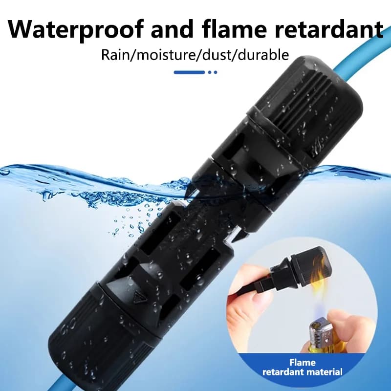 Solar Panel Connector Kit | 1000V 30A | 2.5/4/6mm² PV Cable | 10-400 Pcs - Thumbnail 7