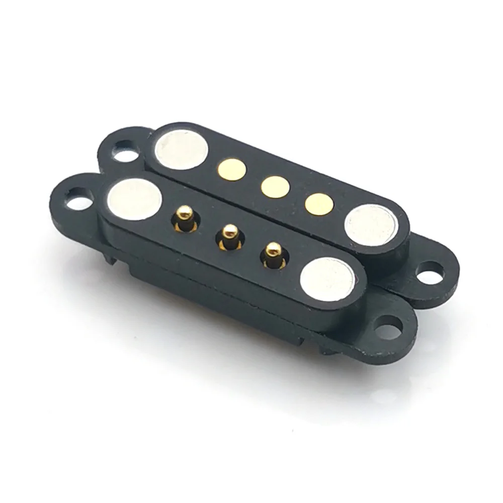 Spring-Loaded Pogo Pin Connectors | 2A DC Power | 2-Pin & 3-Pin Male/Female Set - Thumbnail 3