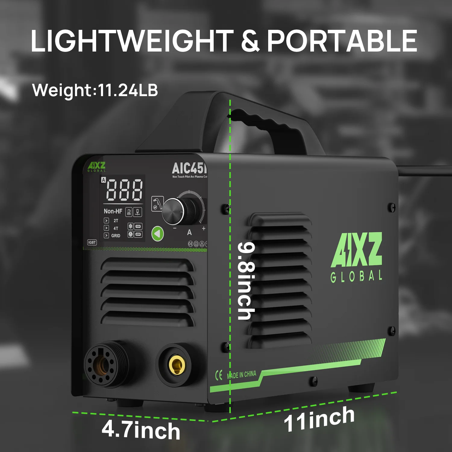 Plasma Cutter | 8-16mm Cutting Capacity | 110V/220V Dual Voltage | Pilot Arc & Air Filter System - Thumbnail 5