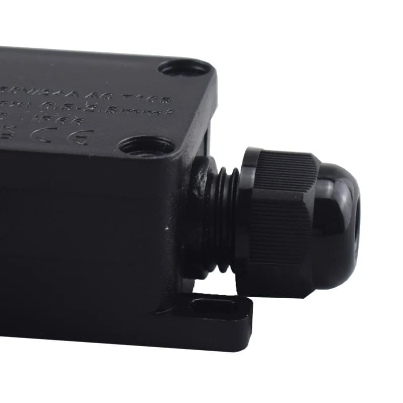 IP66 Waterproof Electrical Junction Box | 3-Way Terminal Connector for Outdoor LED Lighting - Thumbnail 4