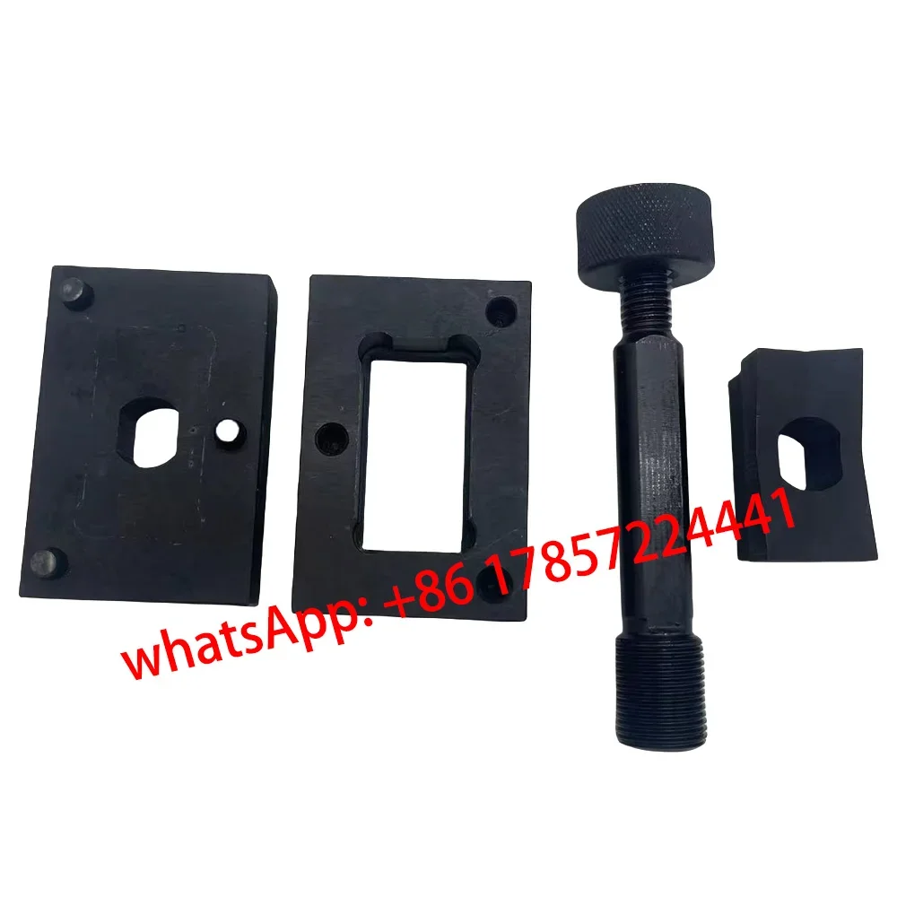 Hydraulic Punch & Die Set | 45x22.5mm Square/Rectangle Hole | Heavy-Duty Stainless Steel Tool - Thumbnail 4