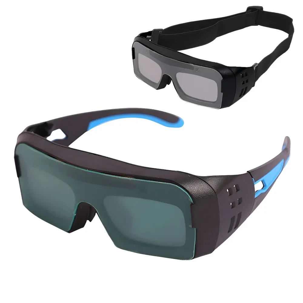 Auto-Darkening Welding Helmet | Solar-Powered Lens | Arc & Argon Safety Glasses - Image 1