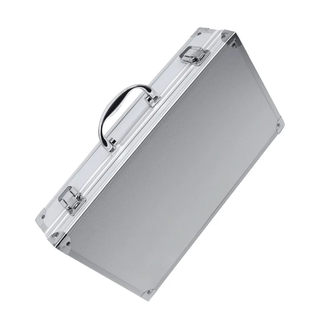 Alloy Tool Storage Box | Professional Equipment Case | Cotton-Lined Organizer - Thumbnail 4