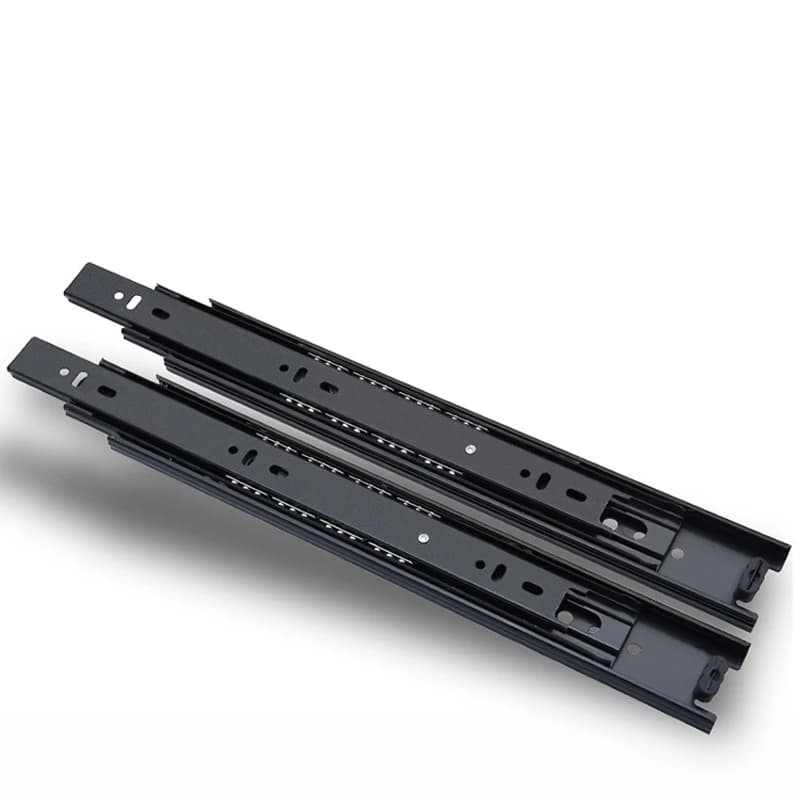 3-Way Drawer Slides | Heavy-Duty Steel Rails | 8 to 22 Extension - Thumbnail 6