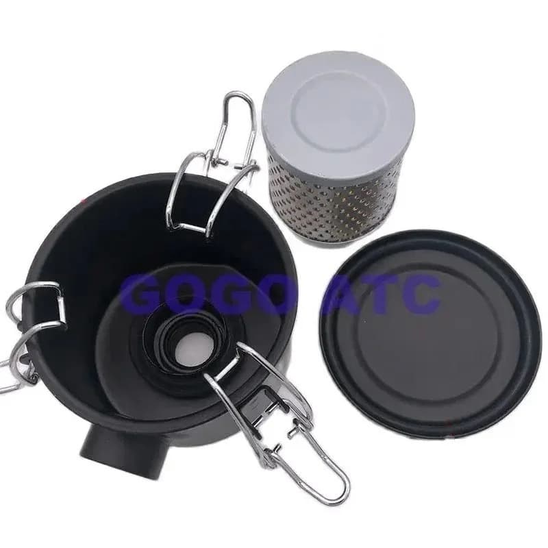 High-Pressure Vacuum Pump Filter | Cast Steel Air & Dust Collector | BF002/BF004 Series - Thumbnail 6