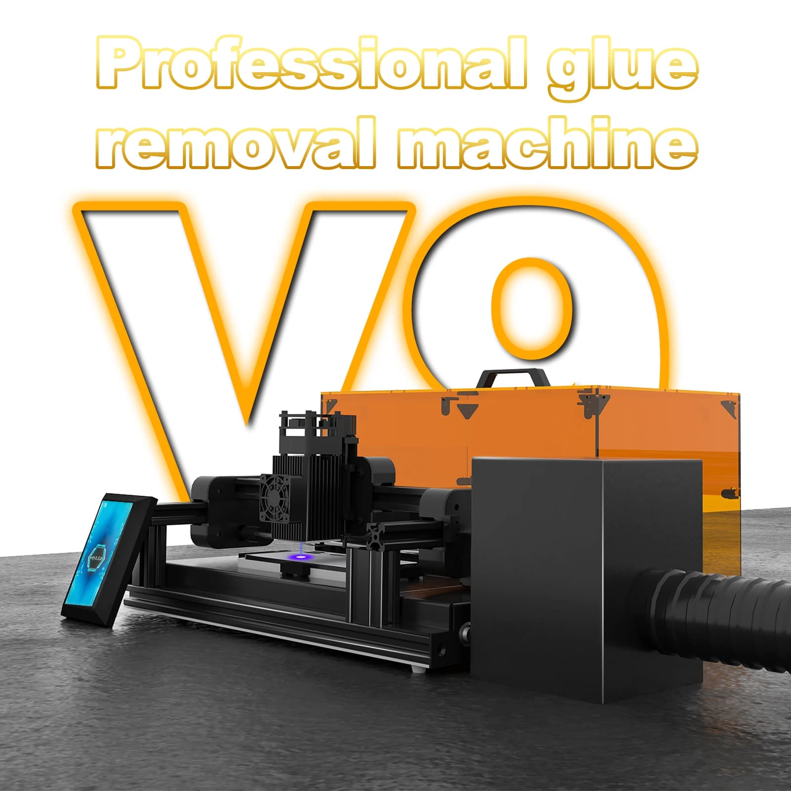 iPhone Laser Repair System | Back Glass & Camera Lens Removal Tool Kit with Air Filtration - Thumbnail 2
