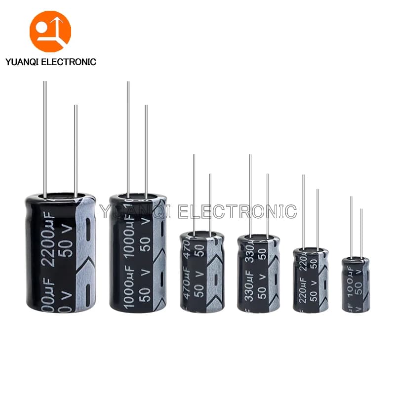 High-Capacity Electrolytic Capacitors | 10V-450V Range | 0.1µF to 22000µF | Premium Audio & Power Supply Components - Thumbnail 3