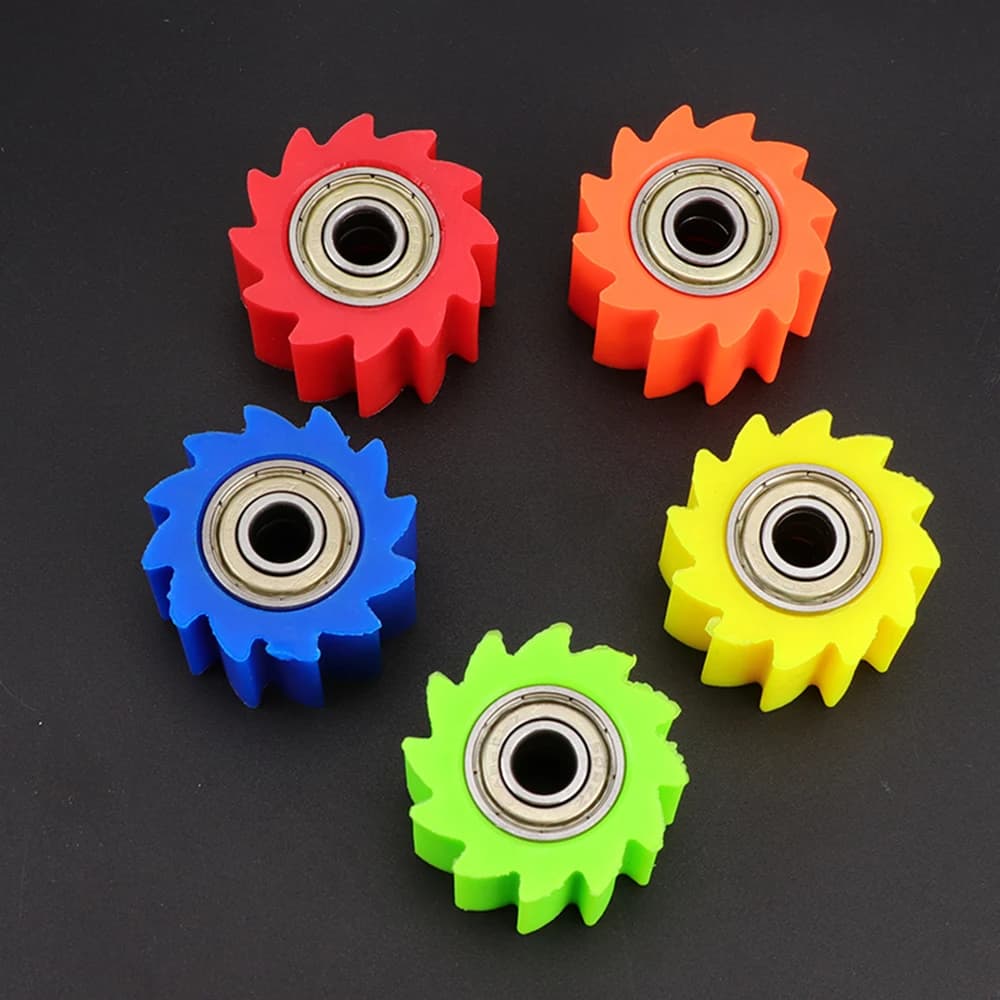 Heavy-Duty Drive Chain Tensioner | 8mm/10mm Roller | For Yamaha Honda Kawasaki Dirt Bikes - Thumbnail 2
