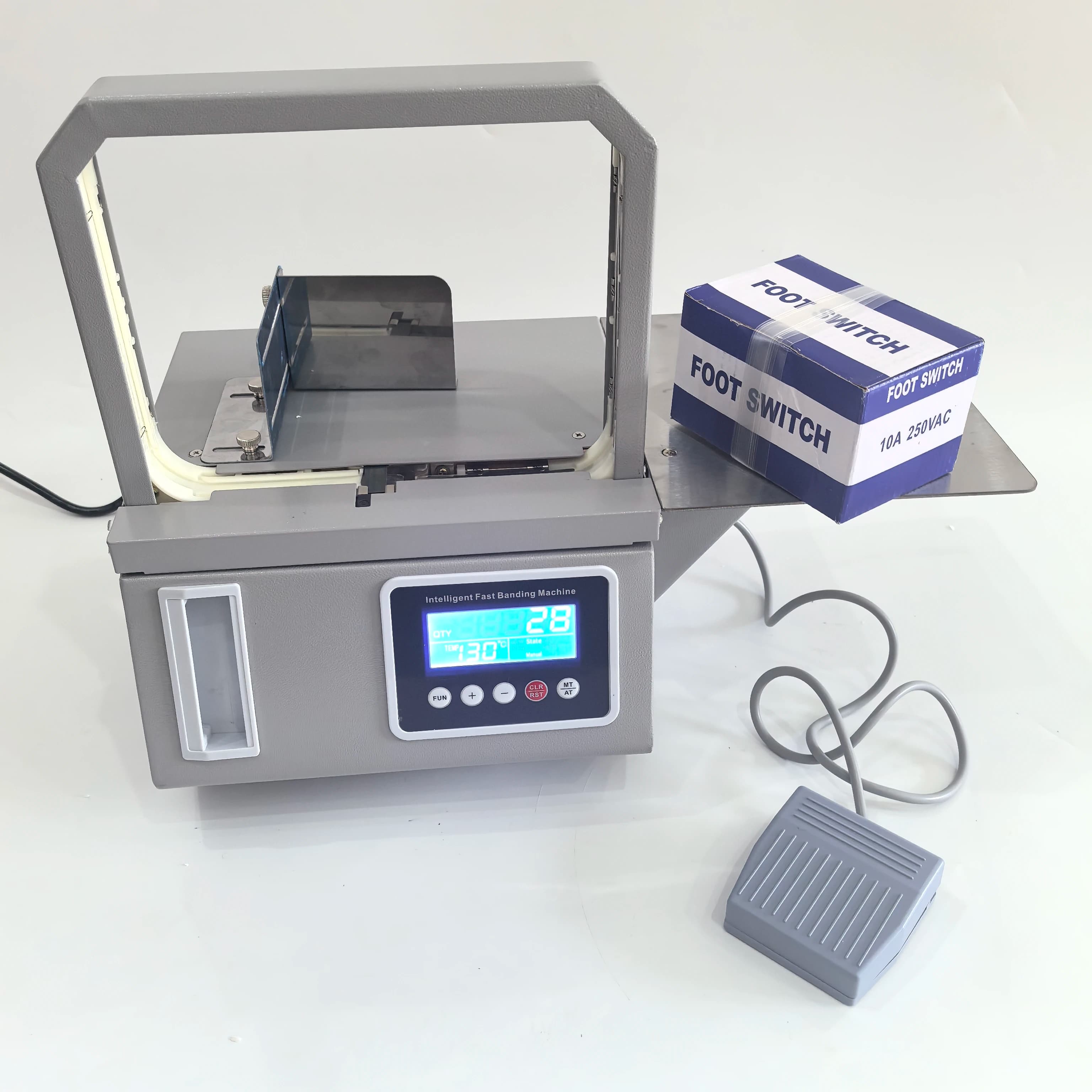 Automatic Strapping Machine | Currency & Document Baler | 110V/220V Operation - Thumbnail 2