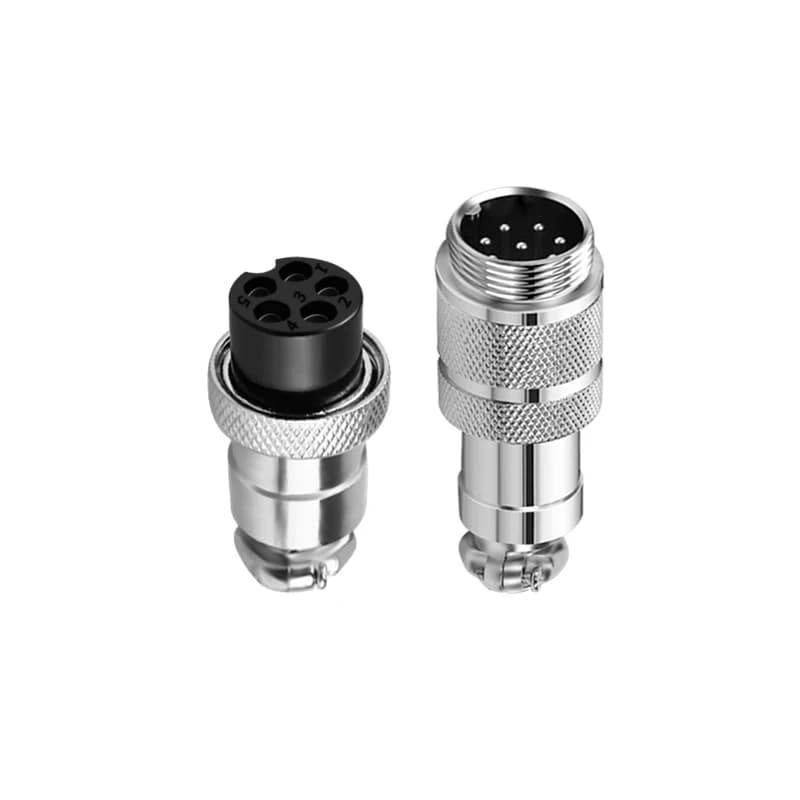 Aviation Circular Connectors | 2-15 Pin Male & Female Plugs | Professional-Grade Docking Sockets - Thumbnail 4