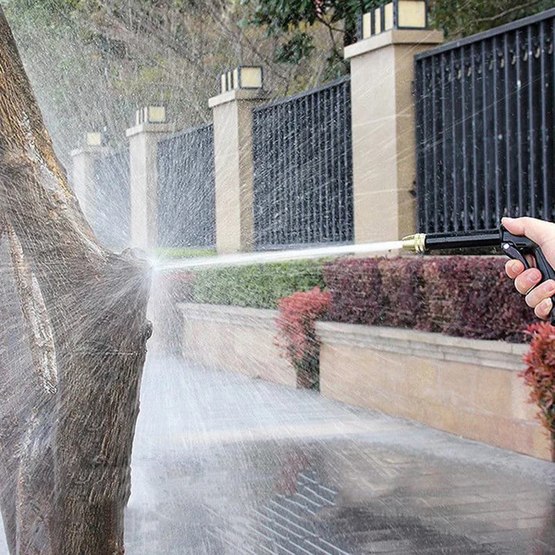Pressure Water Gun | 8-in-1 Multi-Function Nozzle | Car Washing & Garden Hose Sprayer - Thumbnail 3