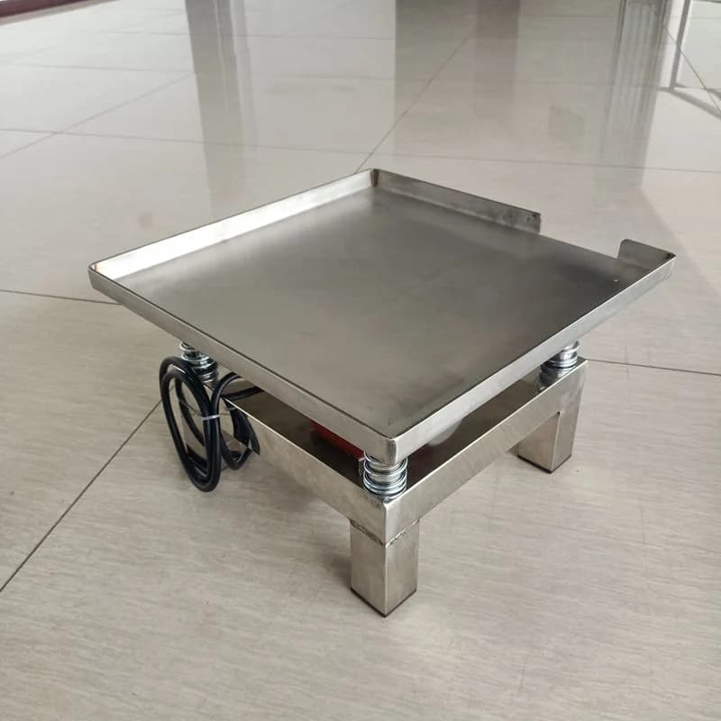 Concrete Vibration Table | 35x35cm Stainless Steel Platform | 3000 RPM Precision Testing - Thumbnail 6