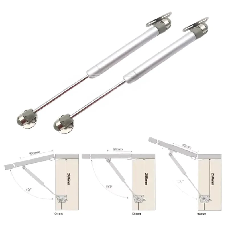 Hydraulic Gas Springs | 20N-150N Force | Kitchen Cabinet Door Lift Supports - Thumbnail 2