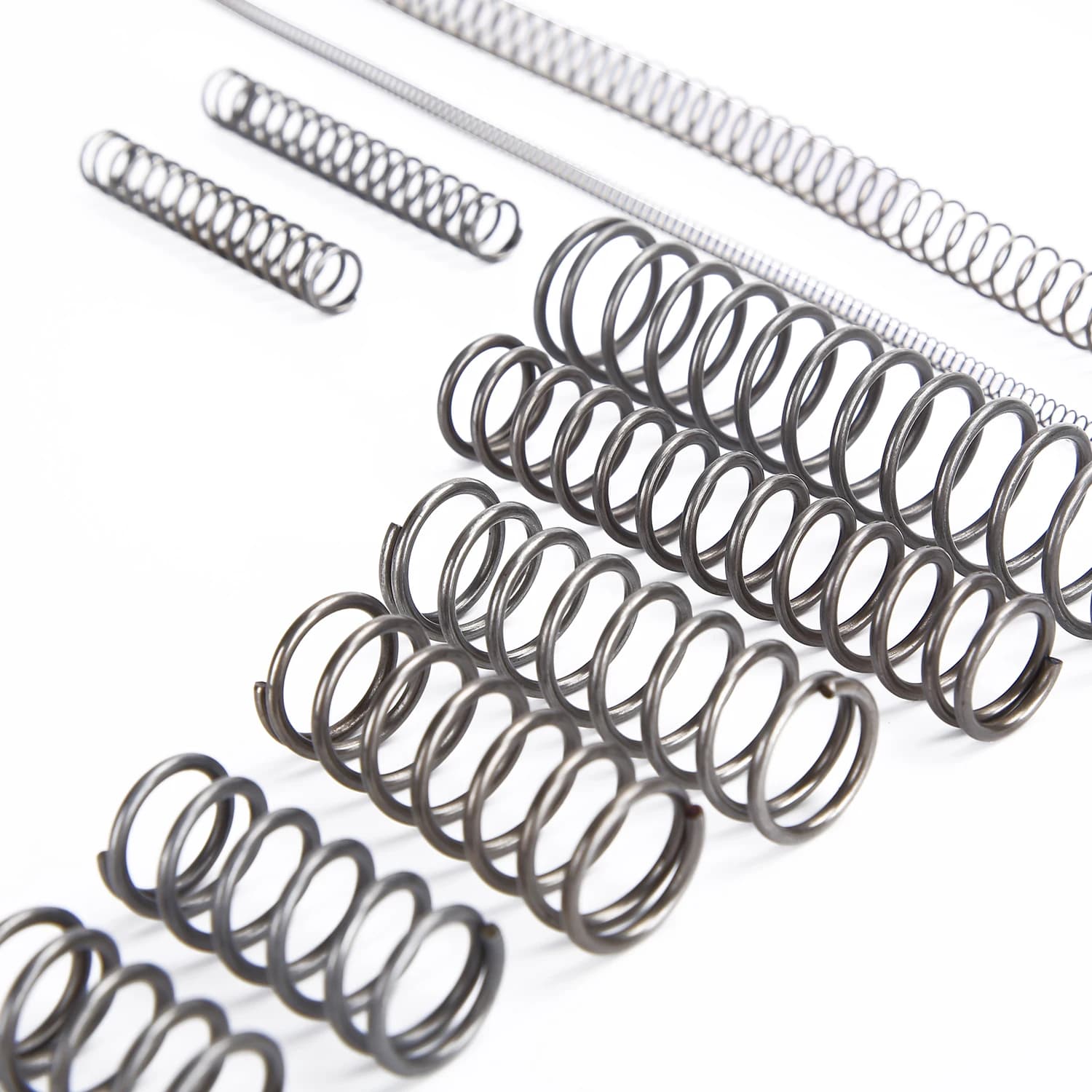 304 Stainless Steel Compression Springs | 0.4mm/0.5mm Wire | 10Pcs Precision Industrial Springs - Thumbnail 4