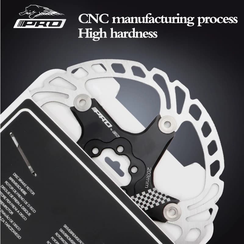 Floating Brake Rotors | 2-Pack | 140mm-203mm | Heat-Dissipating Design for Hydraulic Disc Brakes - Thumbnail 4