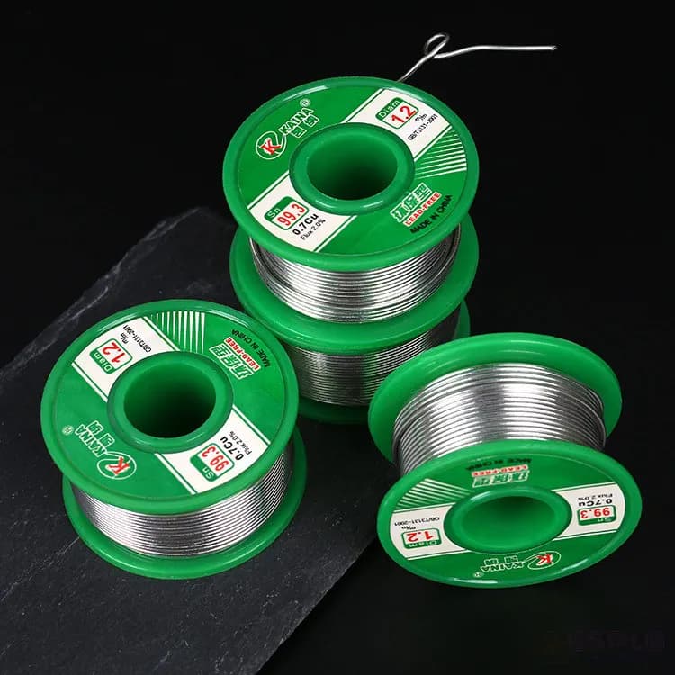 ESPLB 1pc Sn99.3 Cu0.7 50G Lead Free Solder Wire Tin 0.5/0.6/0.8/1.0/1.2/1.5/2.0mm Rosin Core Solder Welding Soldering Iron - Thumbnail 3