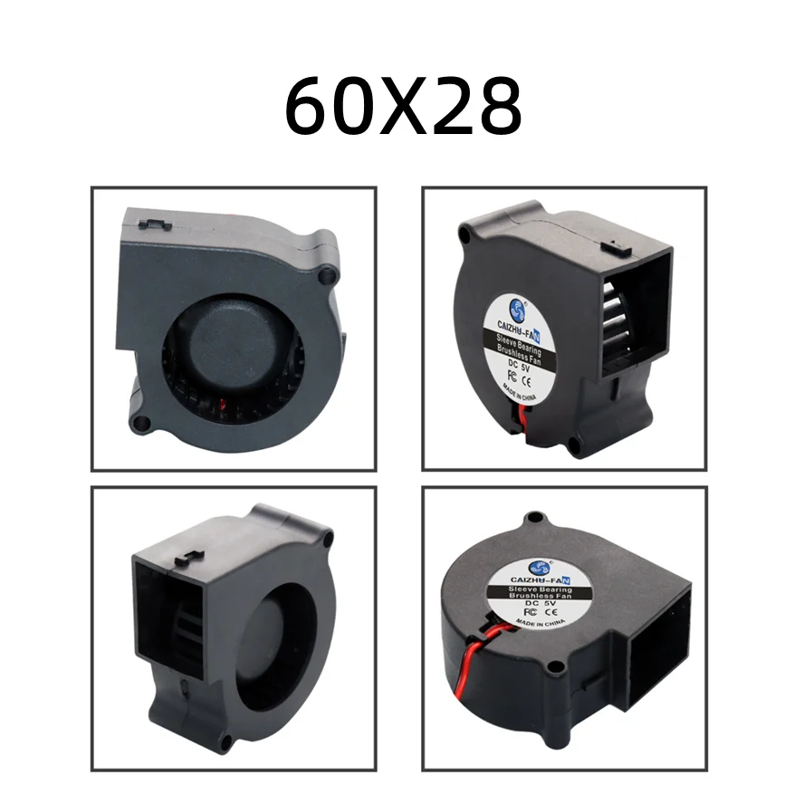 30MM 40MM 50MM 60MM 75MM 97MM Cooling Fan Brushless Motor Case Fan Blower Fan Humidifier FanInduction Cooker Fan 5V USB Plug - Thumbnail 6