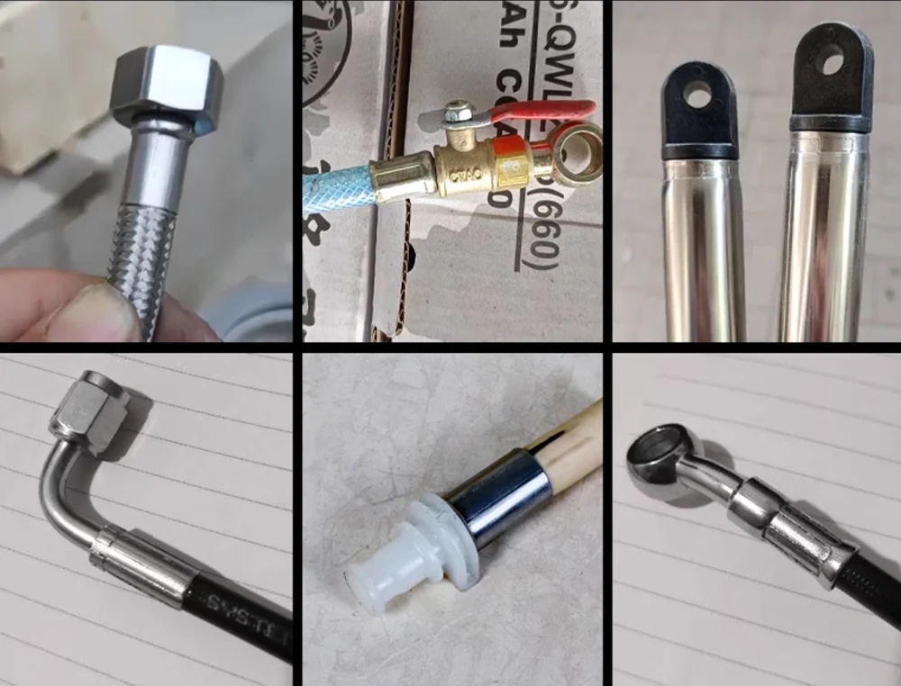 Hydraulic Hose Crimping Machine | 1 Manual Press Tool with 8-Die Set - Thumbnail 4
