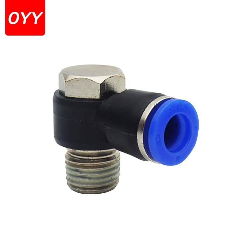 1/8 NPT Air Hose Fitting | Brass Pneumatic Connector | Leak-Resistant Seal - Thumbnail 2