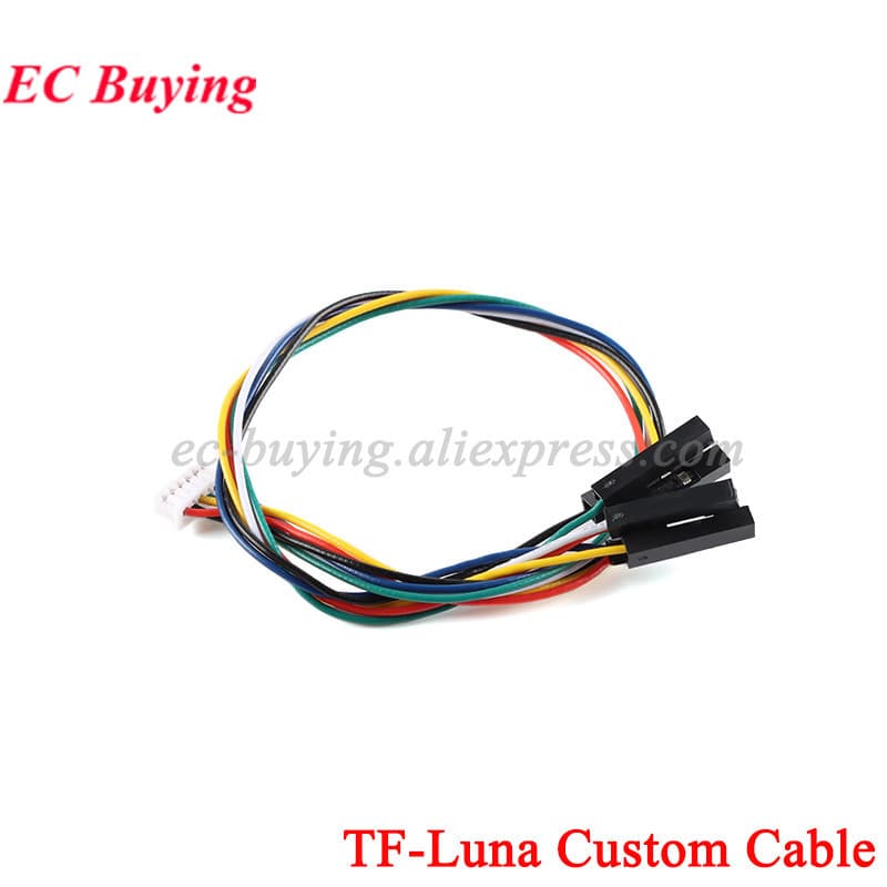 TF-Luna lidar ranging sensor module, a ToF laser range finder with an 8M distance ultrasonic sensor.